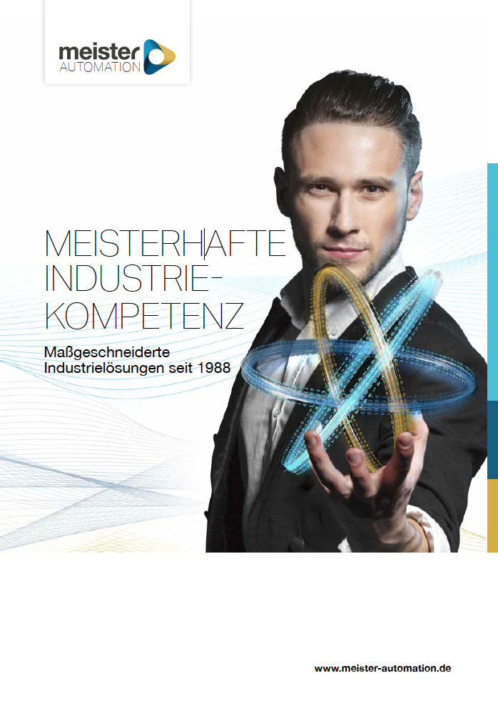 Firmenbroschüre Meister Automation GmbH I Wertheim am Main